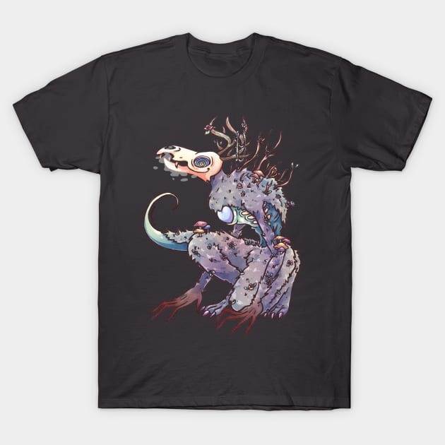 Pastel Wendigo T-Shirt by MedussaSolar